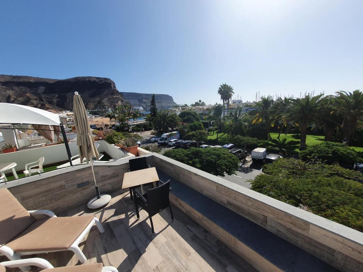 Apartamento Sunset Puerto De Mogan Bagian luar foto