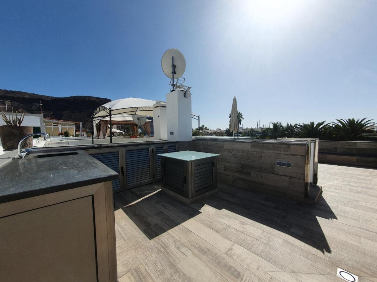Apartamento Sunset Puerto De Mogan Bagian luar foto