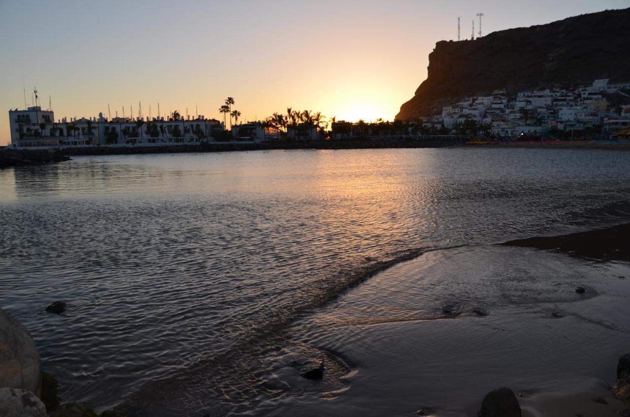 Apartamento Sunset Puerto De Mogan Bagian luar foto