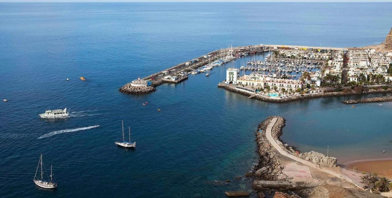 Apartamento Sunset Puerto De Mogan Bagian luar foto