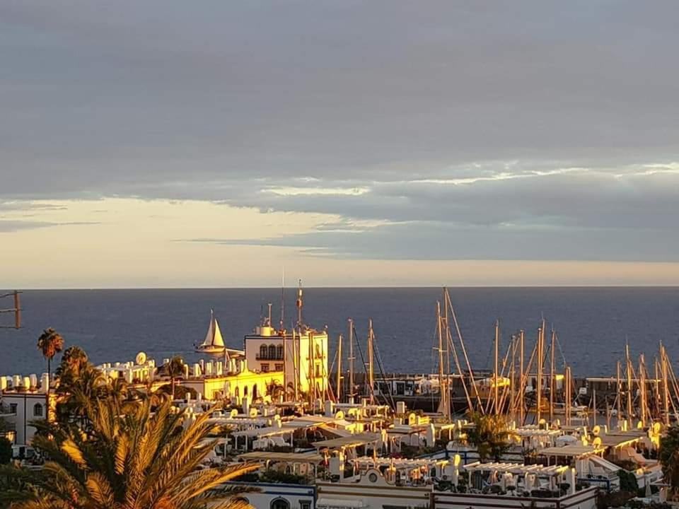 Apartamento Sunset Puerto De Mogan Bagian luar foto