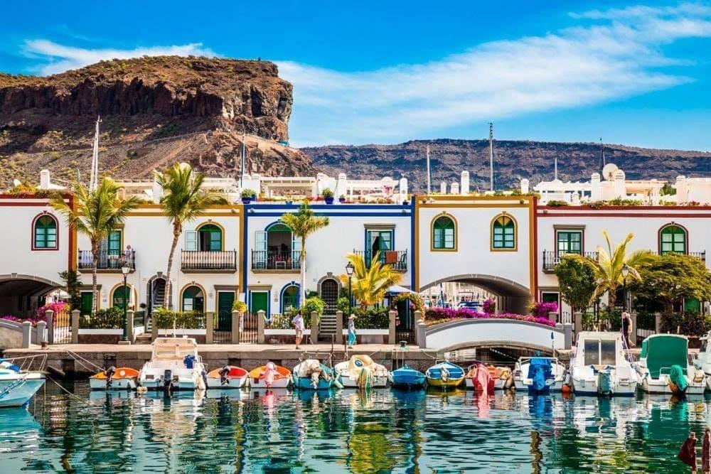 Apartamento Sunset Puerto De Mogan Bagian luar foto