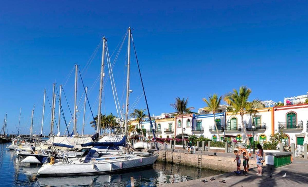 Apartamento Sunset Puerto De Mogan Bagian luar foto